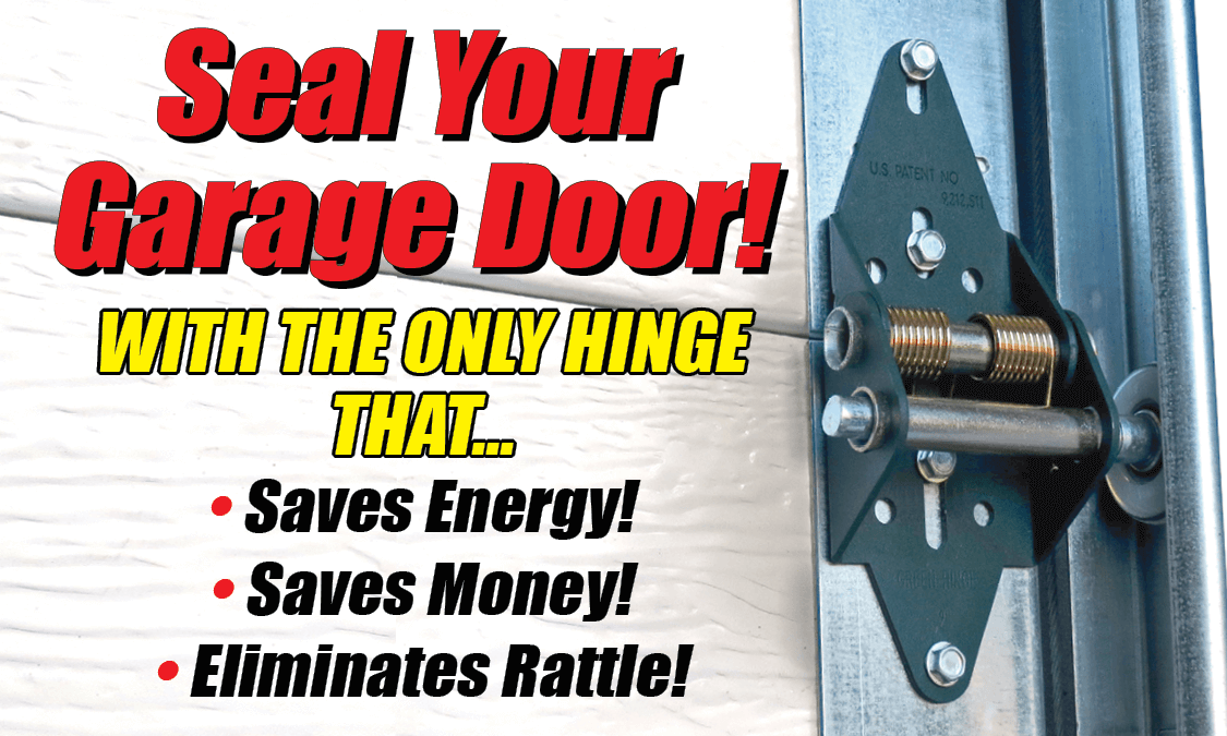 Seal your garage doors with the only hinge that... - Green Hinge System