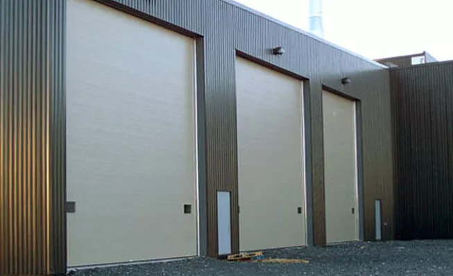 Commercial garage doors