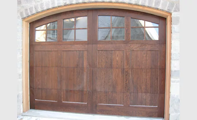 Residential garage doors