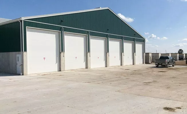 Commercial garage doors