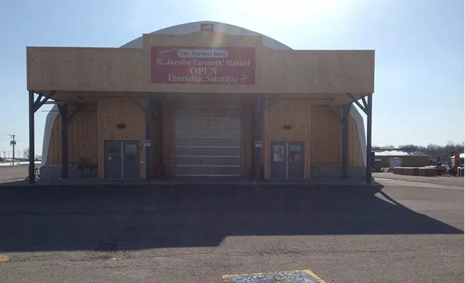 Commercial garage doors