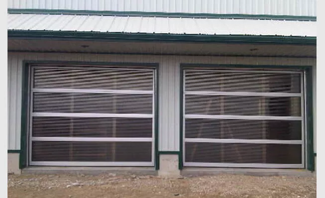 Commercial garage doors