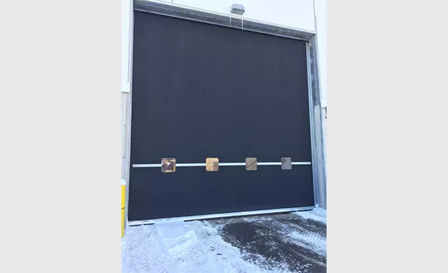 Commercial garage doors