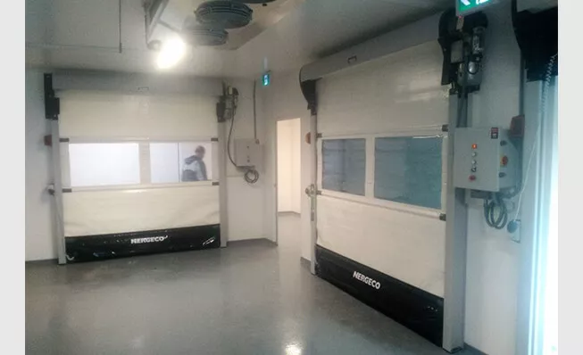 Commercial garage doors
