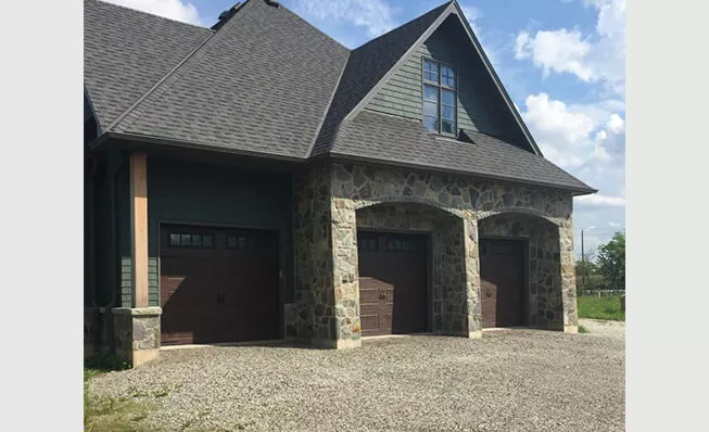 Residential garage doors