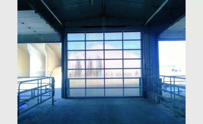 Commercial garage doors