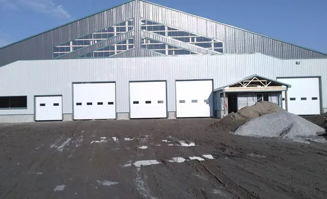 Commercial garage doors