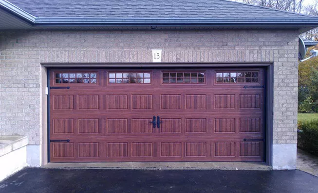 Residential garage doors