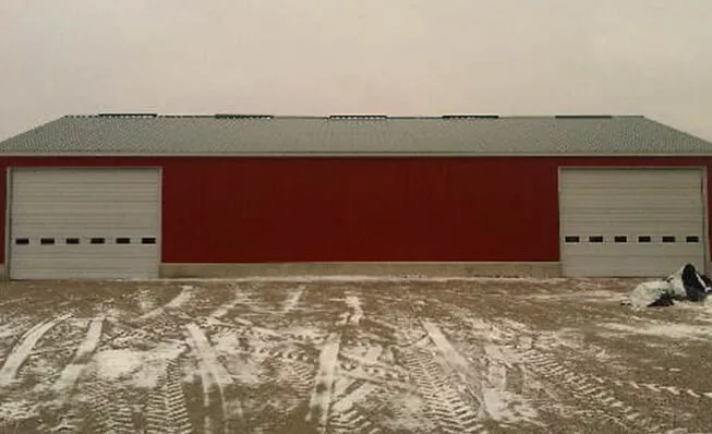Commercial garage doors