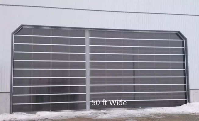 Commercial garage doors