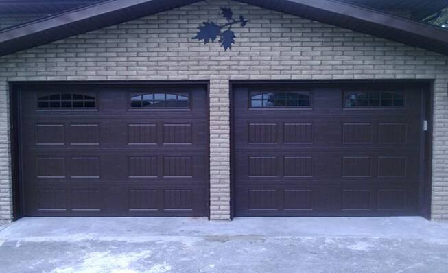 Residential garage doors